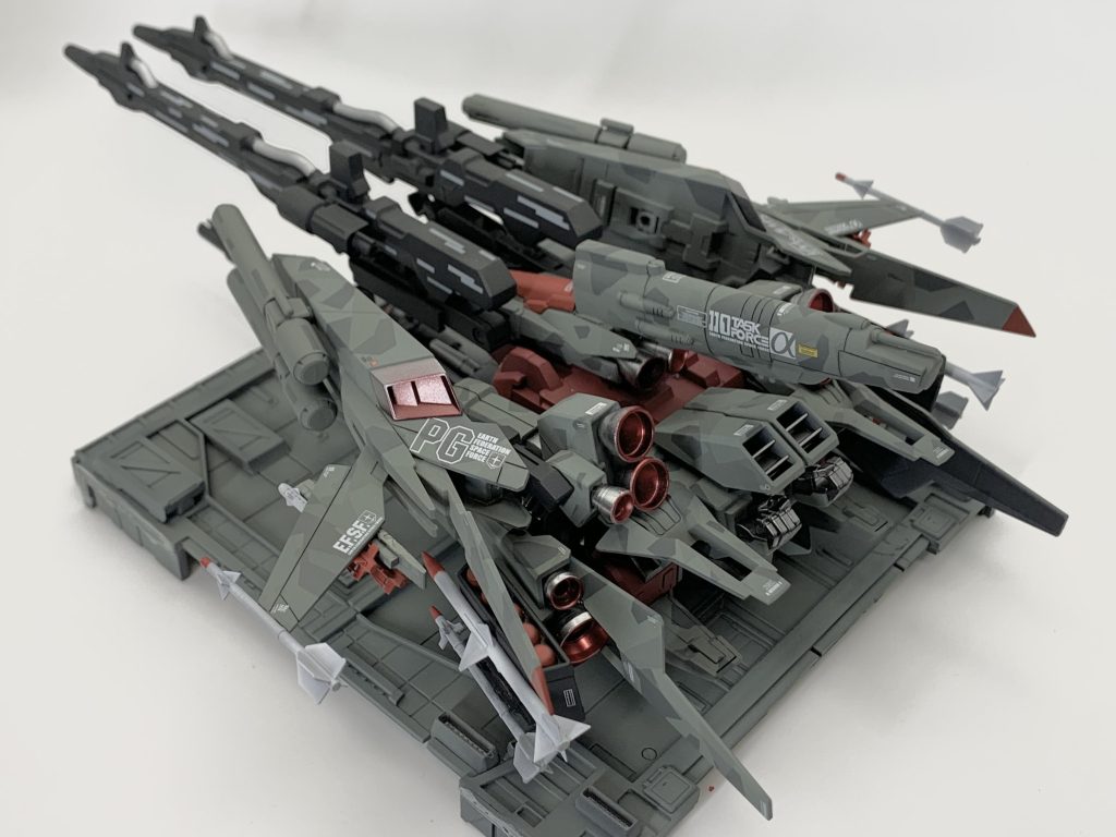 HG ゼータプラス c1 & リゼルディフェンサーbユニット(センチネル仕様) ウェイブライダー形態–9枚目/制作者:キムChi-13