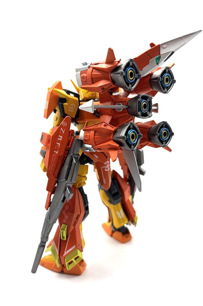 こちらもランナー塗装での仕上げ。