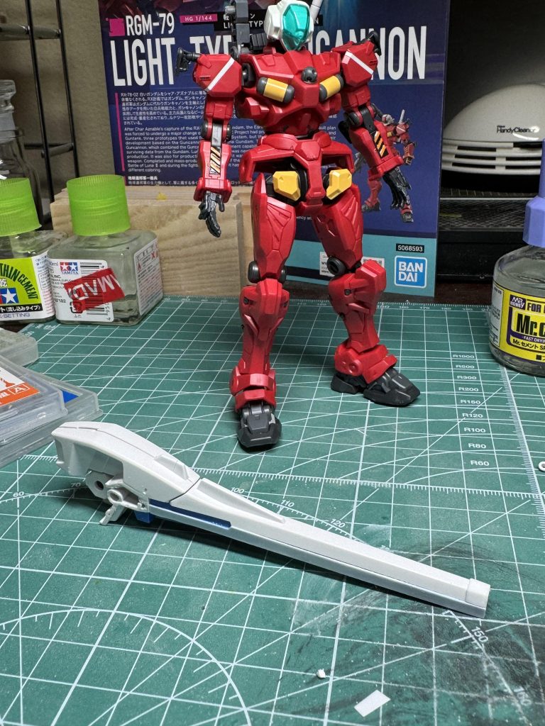 ビームバズーカはV2アサルトバスターのものをベースにしました。