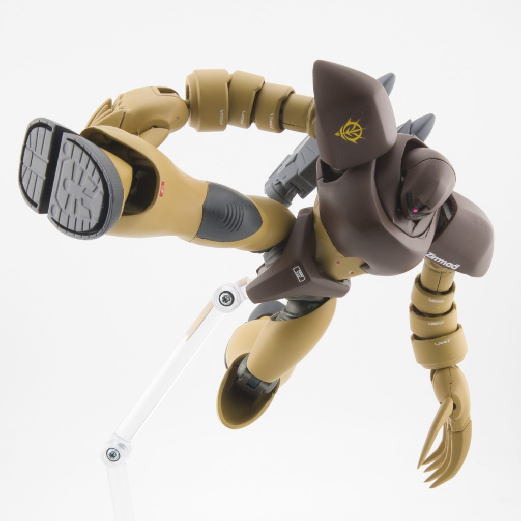 キックだって軽やかに。