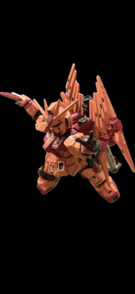 シャア専用ニューガンダム–4枚目/制作者：不知火