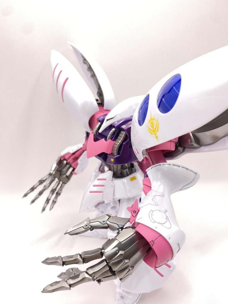 これも過去作でＭＧＺＺの次に作ったお子かな？？ダムドなんですが、お顔は普通のキュベレイを選択しました（ダムドの顔があまり好きでなかったので）だからキュベレイとします( ´∀｀ )