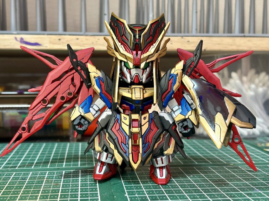 筆塗り塗装2作品目！With 司馬懿デスティニーガンダム