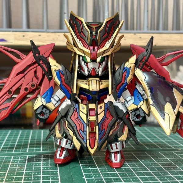 筆塗り塗装2作品目！With 司馬懿デスティニーガンダム