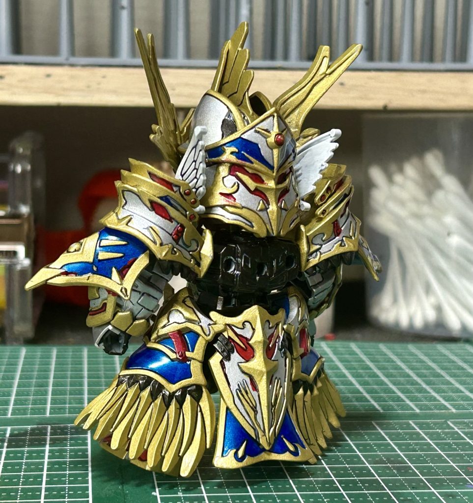 もちろんマントで隠れてしまうリアスカートもしっかりと塗り分けいたしました！自画自賛で申し訳無いがこれを1週間で仕上げた自分のを褒めたい( *ˊᵕˋ)ﾉˊᵕˋ*) ｴﾗｲｴﾗｲ全体的にキツイ塗り分けでしたが出来上がりを見てほんとに頑張って良かったと思いますദ്ദി ˃ ᵕ ˂ )って事で皆様の良きガンプラ、しゃちくLifeを！ヾ(・ω・)ﾊﾞｲﾊﾞｲあっ、次回は多分HGになる予定です！