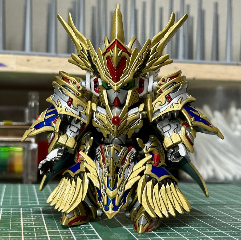 筆塗り全塗装3機体目 WithアーサーガンダムMk-3