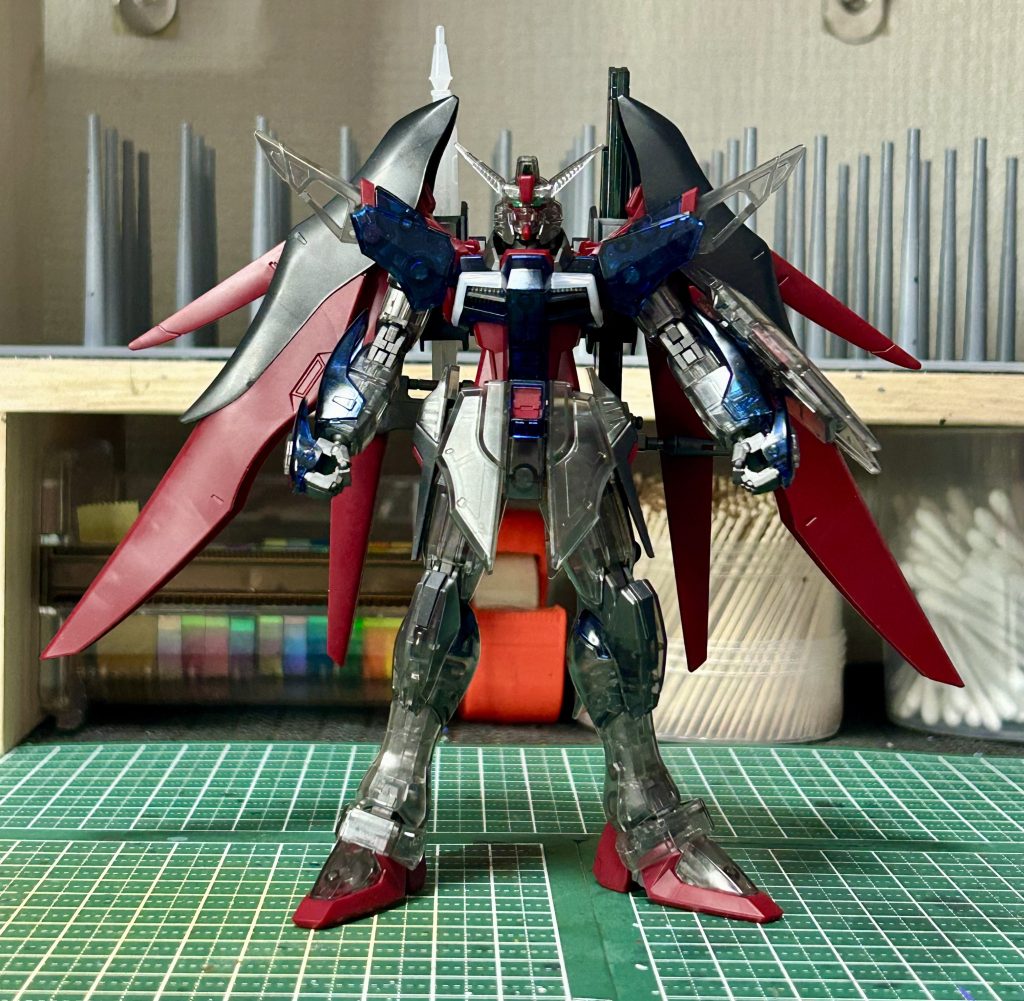 分身はこうやるんだぁ！！WithデスティニーガンダムSPECⅡ クリアカラー