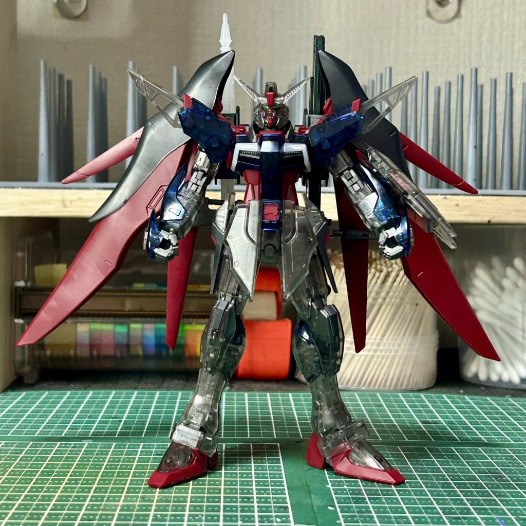 分身はこうやるんだぁ！！WithデスティニーガンダムSPECⅡ クリアカラー