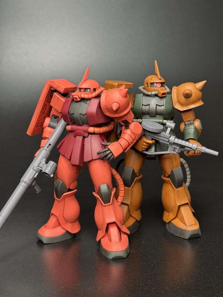 HGUC シャア専用ザク&ガルマ専用ザク