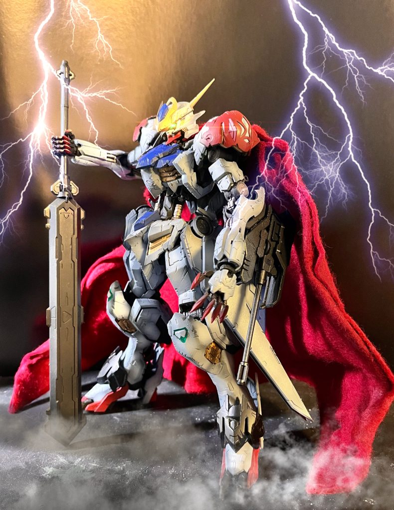 赤いマニキュアにハマったバルバトスルプス