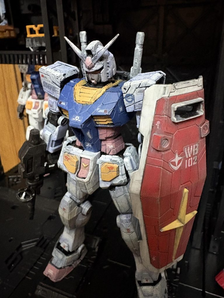 バストショットです。写真が鮮明過ぎて汚過ぎる仕上がりに見えます。実物はもう少し綺麗めです。