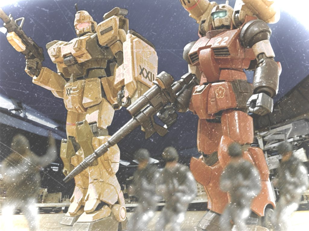 「……”ベルベット作戦”の時だな。中東の、ダマスカス。士官クラブ。」「そう。」　キョウは満足そうに微笑んだ。　それは、さすがに覚えている。　一目惚れ、だった、と思う。まだオデッサにいた頃、部隊に着任の挨拶を述べる彼女の、凛とした空気に、堪らなく惹かれた。だが、彼女に好意を抱いていると、はっきりと自覚したのは、中東の作戦の合間に、ダマスカスで酒席を共にしたその時からだ。敵からの夜襲に２人で対応した後、士官クラブで飲んだ。「３人で飲んでいたのに、イギー少尉がいつの間にか席を外して。」キョウが楽しそうに話す。「ああ、そうだったな。」「その時も、この曲、流れていたわ。」「そうだったか？」「そうよ。」　歌詞は、”もう少し話をしよう”と語り掛けるような内容になっている。そうだ。この歌詞。思い出した。「よく覚えているな。」ヘントが感心して言うと、そりゃあそうよ、と、キョウは自信に満ちた顔で胸を張って見せる。「わたし、あなたのこと、大好きだから。」「……出たな、得意のストレート。」ヘントが顔を赤らめると、つられて、キョウも赤くなった。&nbsp;「そろそろ、よろしいですか？」　幸せそうに笑い合う２人に、バーテンが話し掛けてくる。「ああ、頼む。」「何？」　キョウは、半ば確信しながらも問い掛ける。ヘントは曖昧に応えたが、バーテンがカウンターの下をごそごそとやるのを見て、キョウは目を輝かせた。