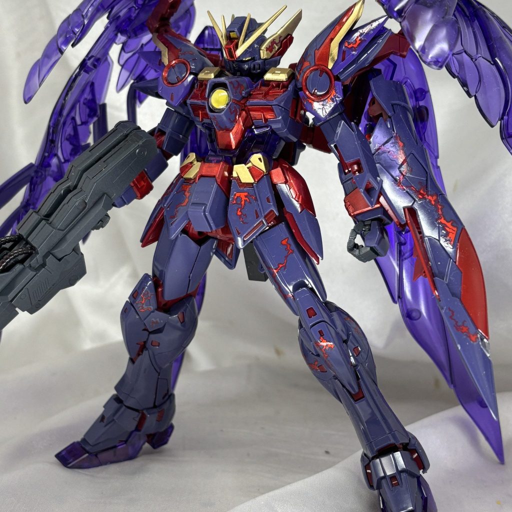 ウイングガンダムゼロカスタム・クロスコントラストカラー＋α｜珠衣明