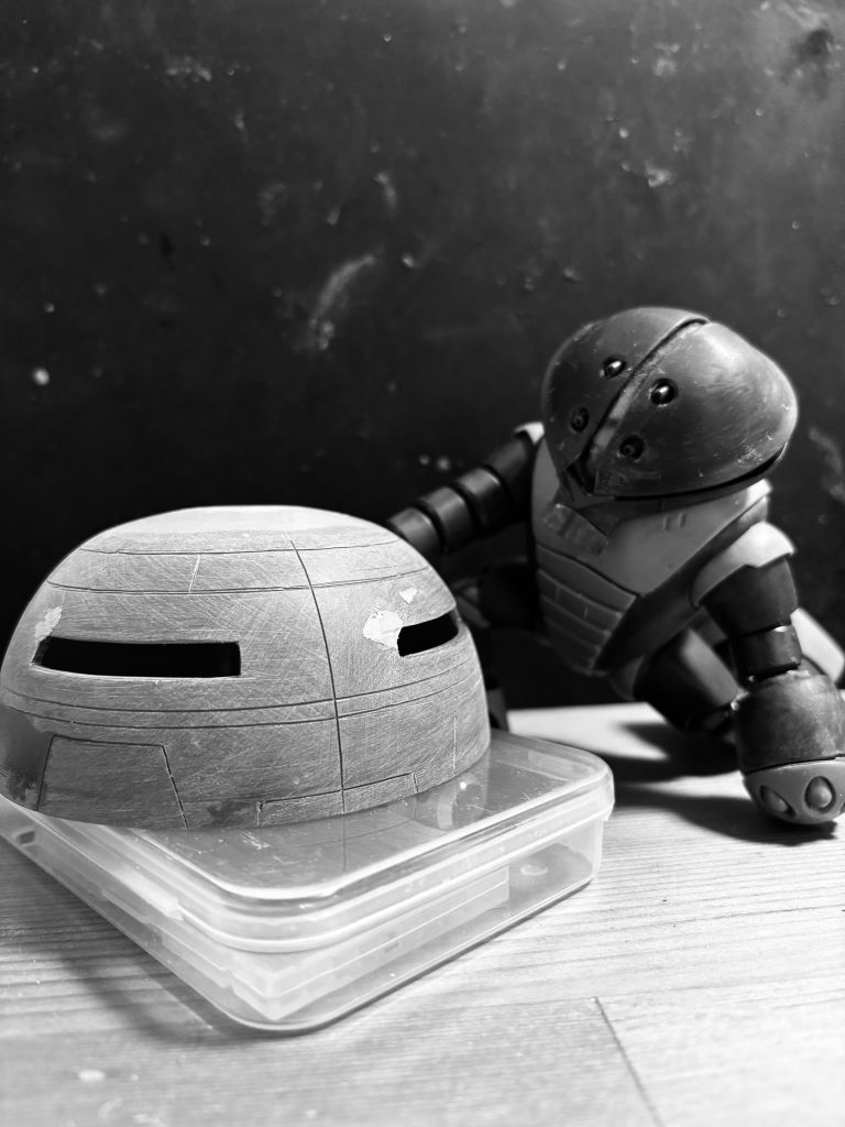 作品名：アッガイと言えば🤔<p>トーチカ破壊💥、この後のやったよ❗️ポーズ か、体育座りかな😁 トーチカも🛠️作れたし、やっぱりこのシーン💥🔥</p>
