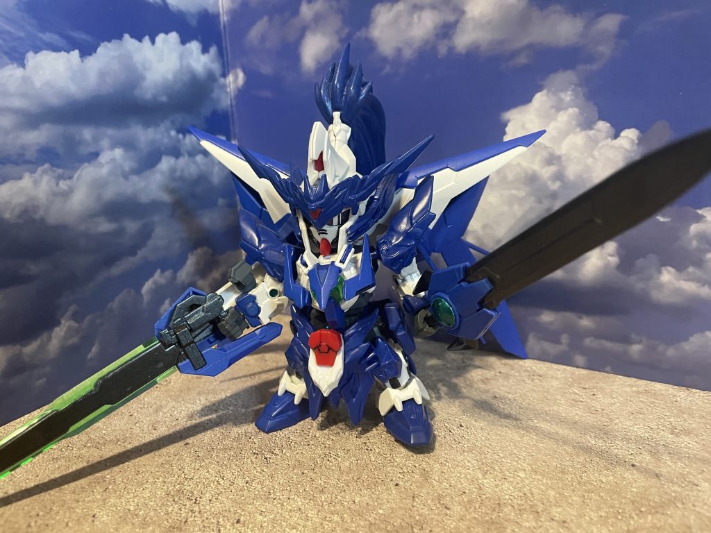 二刀の構え！大きい武器はロマンです♪