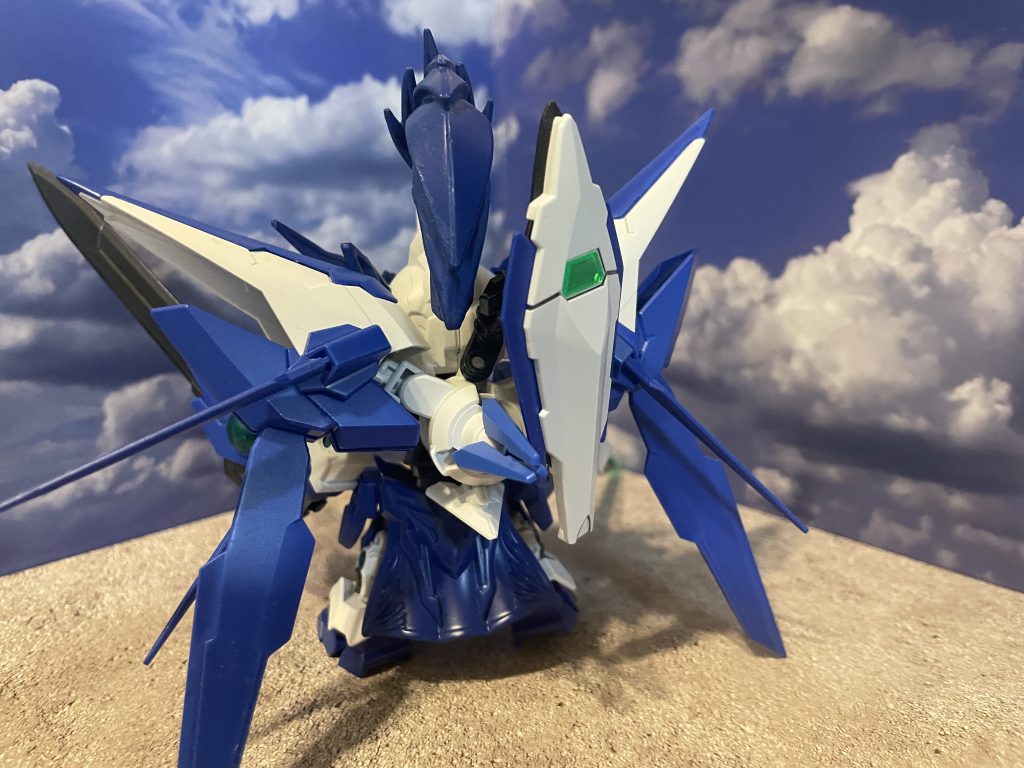 バックは小改造により余剰武器？を懸架できます。