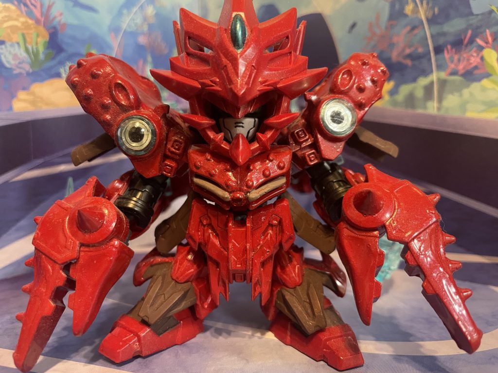 まずはガニラス！カニといえば赤🦀火が入っちゃってるのかな！？