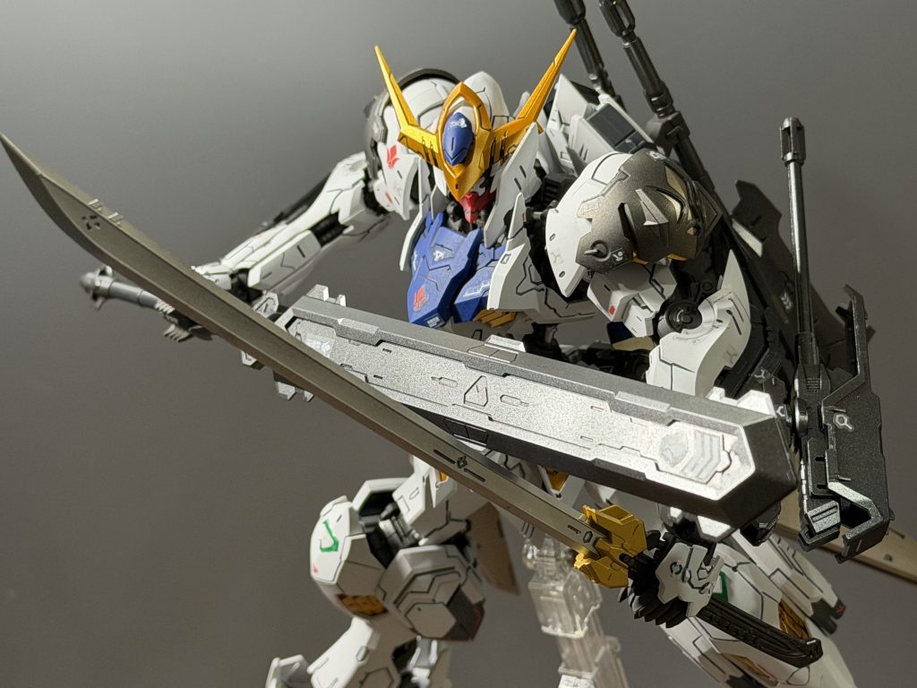 大型のソードメイスもいいですねバルバトスと言えばコレってイメージ