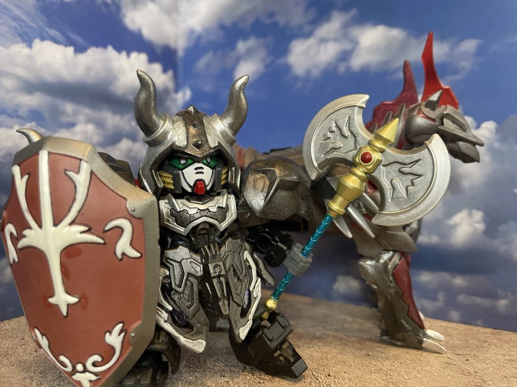 顔がデスサイズさんなので武器からアクスへ！