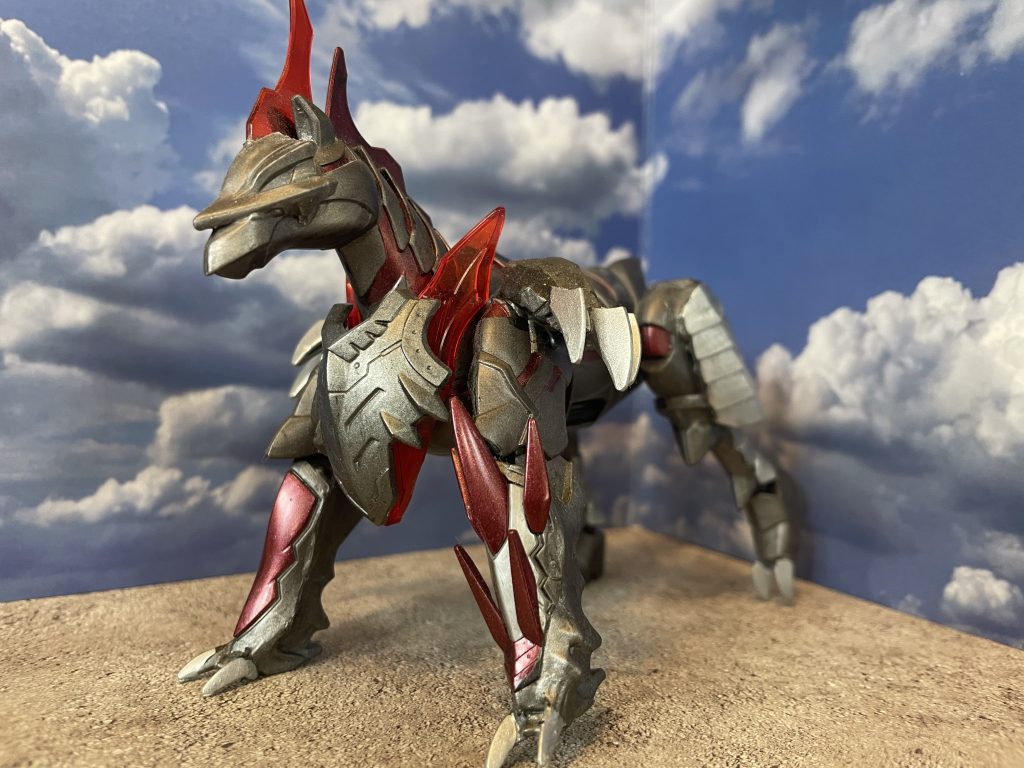 愛馬は合わせて重武装に^_^基本はマジンボーン