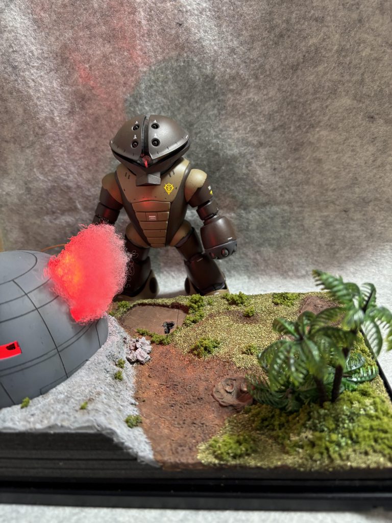 作品名：着々と👍<p>アッガイの塗装も進み、順調かな🥰</p>
