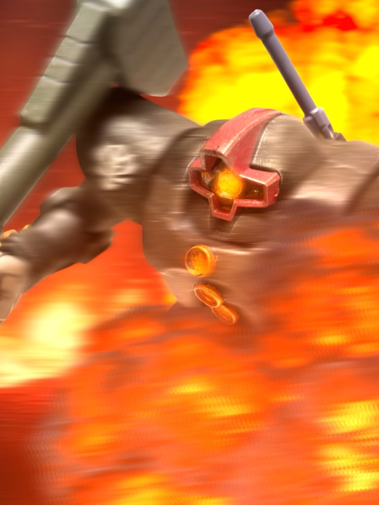 第６位「話が違うぞ、カルア——ここまでやるのか、こいつ……！？」第３部 ＃37 より、アイザック・クラークアイザック撃墜シーンです。アイザックは手練という印象を散々植え付けたものの、ジンのレッドウォーリアの強さを印象付けるべく、わざとあっさり退場させました。スピード感が出ていればいいなと思います。