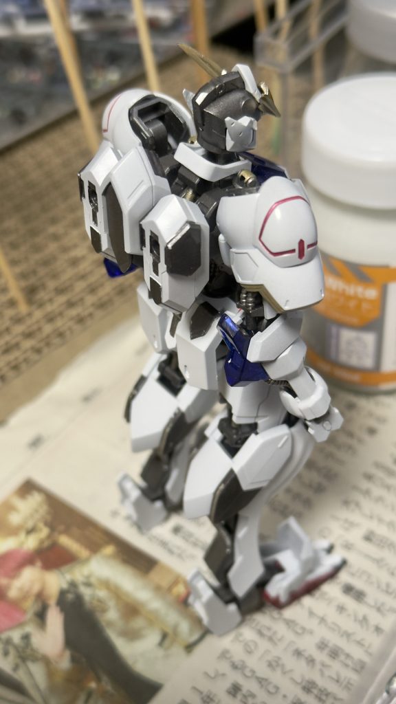 黒いとこが意外と細かくて多くて塗り分けがけっこう大変でした