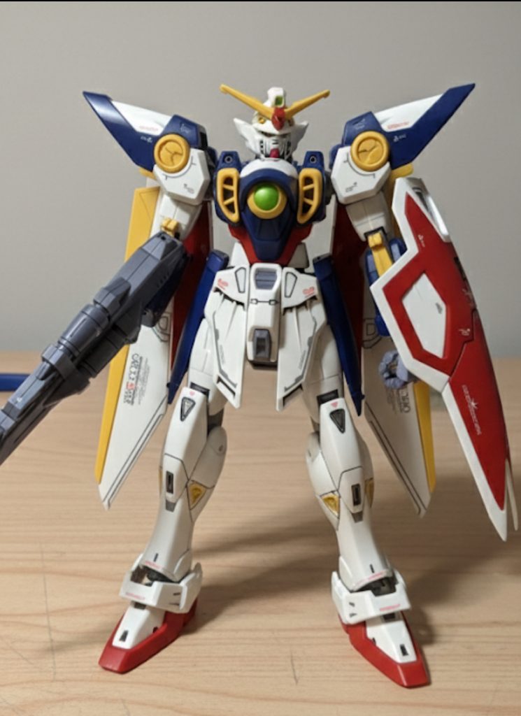 ウイングガンダム–3枚目/制作者：じゅーきち