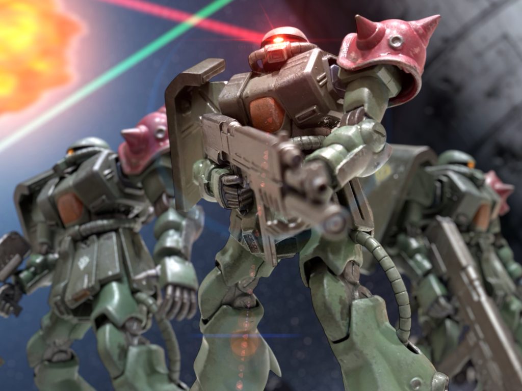 ザク改”レッドショルダー”