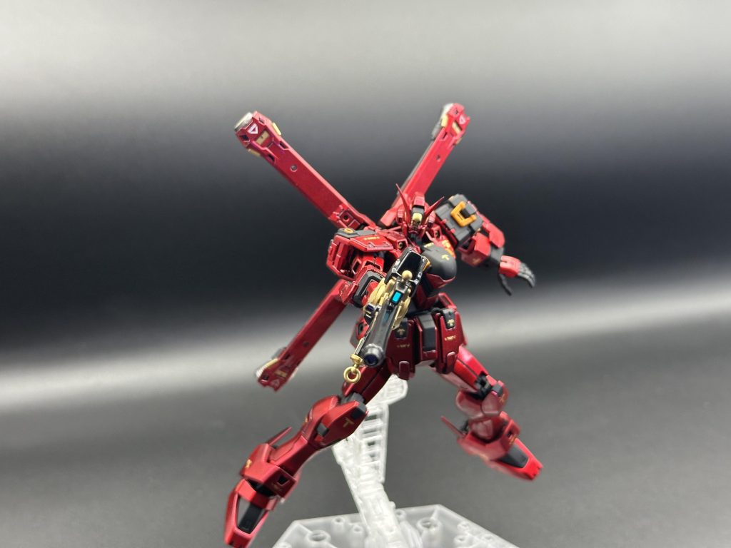 射撃ポーズ２。