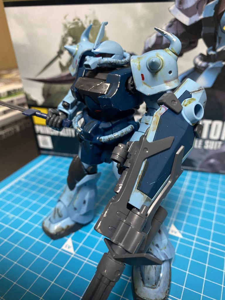 墨入れとウェザリング塗装してみました。ちょっと、汚しすぎたかな❓でも、08小隊系は汚してナンボだと思います。