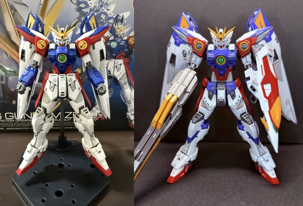 素組との比較スタイル改修や色替えでかなり雰囲気が変わりました！