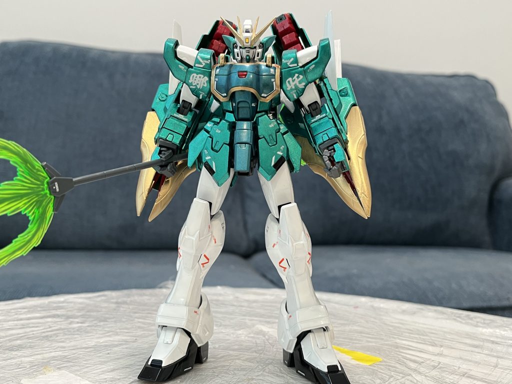 TV版のナタクとは異なる、ドラゴンハングの攻撃を仕掛けるとき腕を伸びるよりハング自身が伸びます。握り手のパーツが紛失したことでダブルハングの変形ができなくて残念でした。