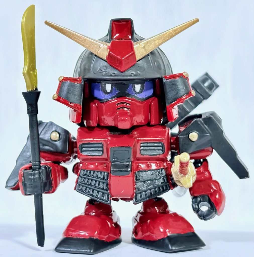 以下俺設定（※一部男塾ネタあり）。SD戦国伝天下統一編において、「初代大将軍が黒魔神（闇皇帝）に勝利した世界線」で農丸が行方不明になった兄の武者に代わって史上初の「武者」として暗黒軍団の残党と戦う。この世界は正史SD戦国伝と異なる「覇螺烈流世界（パラレルワールド）」であり、頑駄無軍団と殺駆一族が同盟を結んでいる。「阻路門（ソロモン）の合戦」において黒魔神の復活を阻止するべく農丸は是空乃波（ゼクノヴァ）を発生させ、暗黒軍団に勝利したが農丸も生死不明となった。キラキラを通った農丸は気が付くと、男塾の世界（現代日本）にたどり着いた、てな感じで。