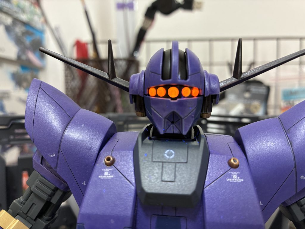 蛍光塗料でビコーンシステム搭載