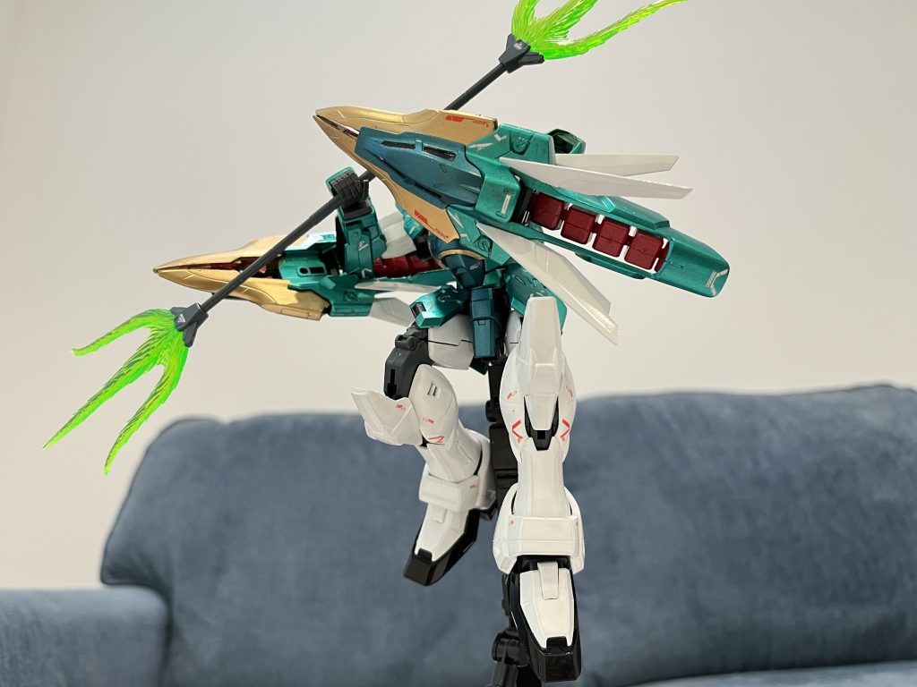 ガンダムウイング第48話より決意した五飛の印象的な技をEW版のナタクで再現してみました。