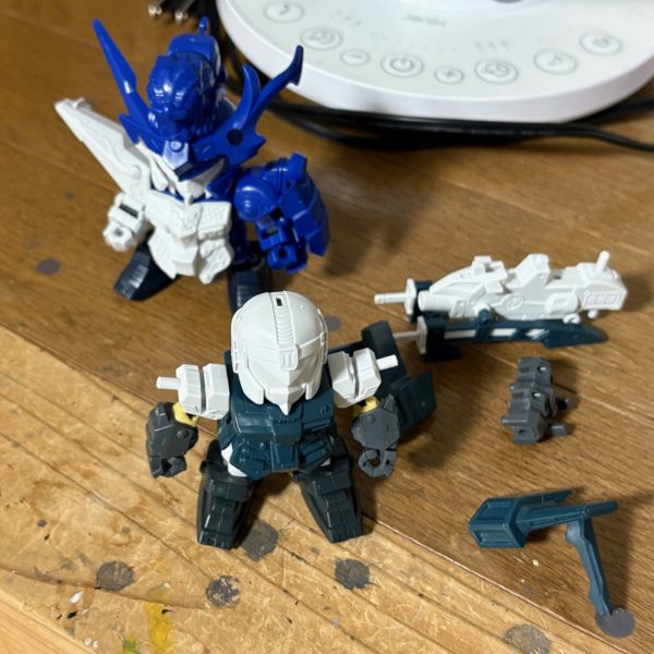 武者頑駄無さっそく製作中。