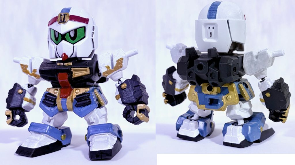 おなじみ軽装タイプ。この状態ならモチーフがマークⅡってわかるかも。