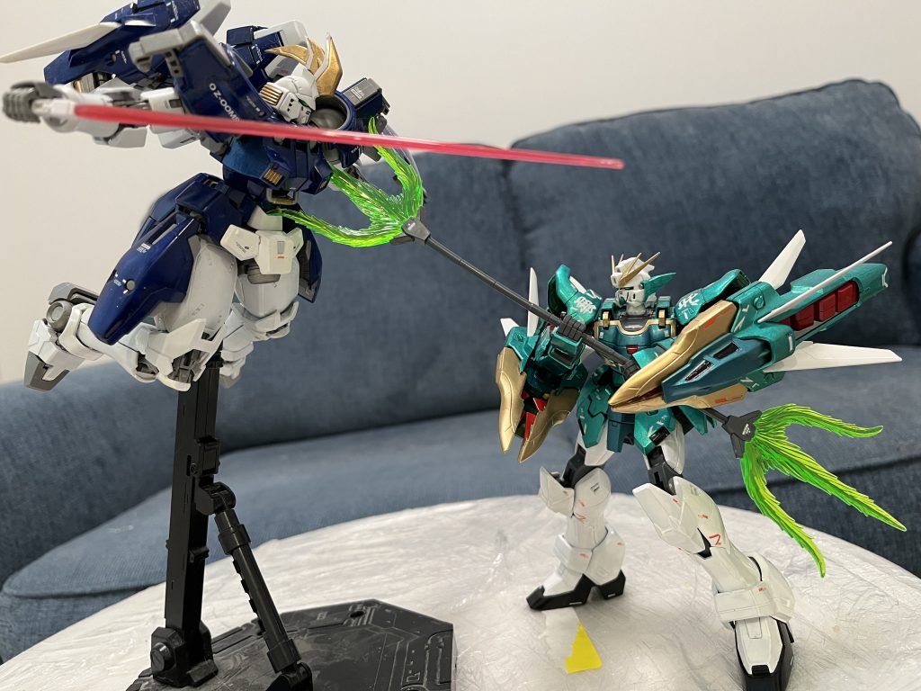 「こんなもの、こんなもの、俺は絶対に認めんぞ!!」あの名シーンをMGで再現するのは大満足だったです。