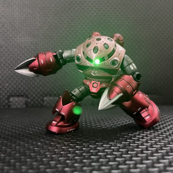 LED搭載　モビルスーツアンサンブル　ズゴック　キャンディ塗装