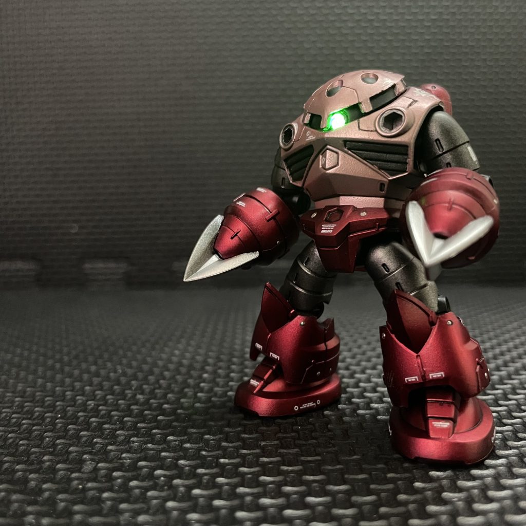 LED搭載　モビルスーツアンサンブル　ズゴック　キャンディ塗装–3枚目/制作者：Zigma