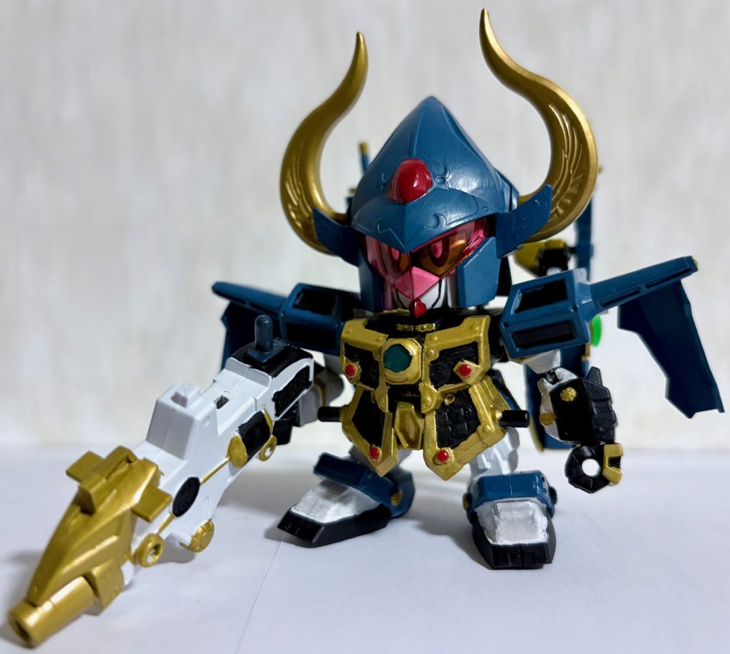 オマケの全武装真亜屈(フルアーマーマークⅡ)。この状態でもカッコいいなぁ(gundam-kao3)