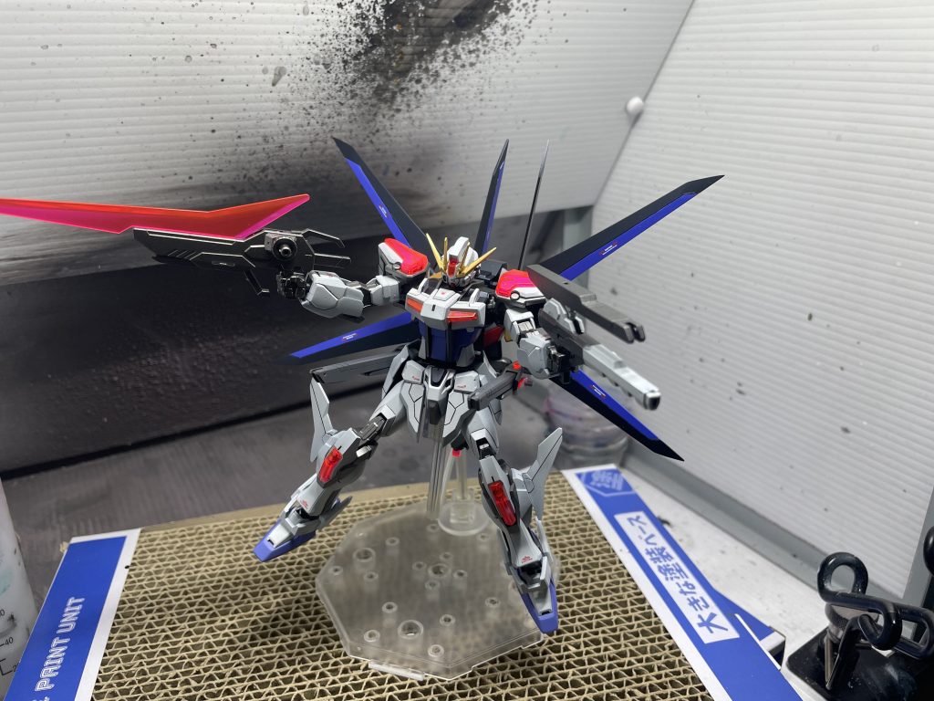 ハイマットフルバーストポージングストライクフリーダムブースターなのでハイマットフルバーストポージング。