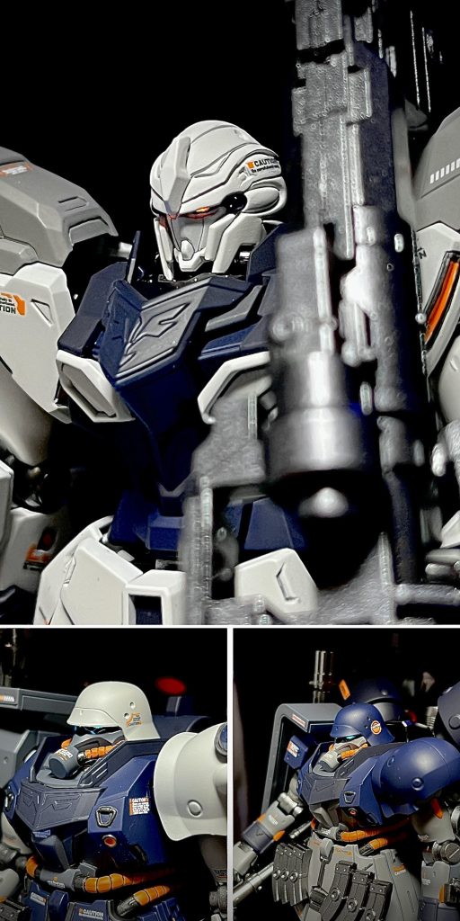 テスト機風味をマシマシで、大好きな白×紺の組み合わせ🤣