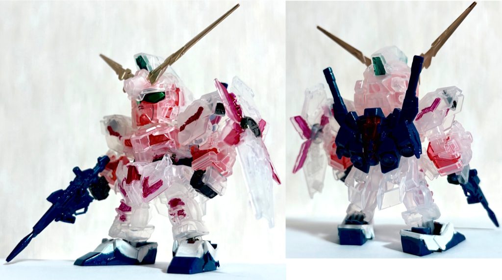 フロントビューとリアビュー。