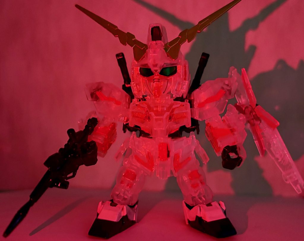 クリアバージョンはある意味宝石みたいなもんだね(zaku-kao7)