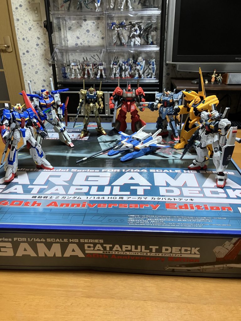 作品名：アーガマカタパルトデッキ着弾<p>ジオラマで飾れるぞ〜❣️</p>
