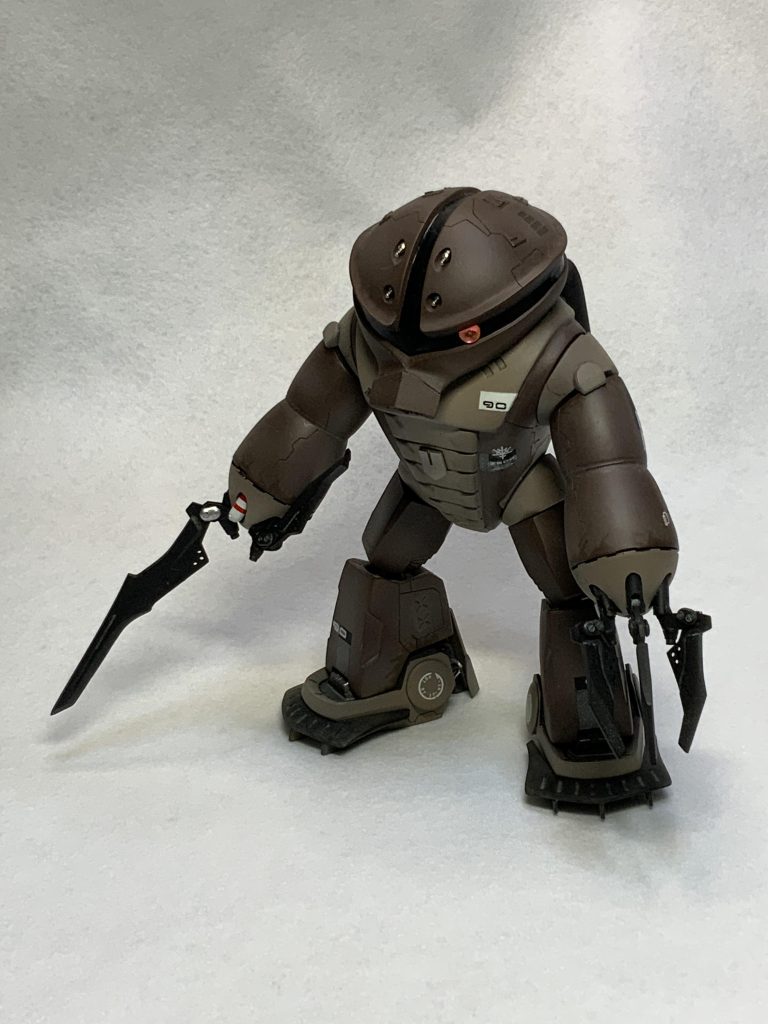 爪を一本刀にしました。