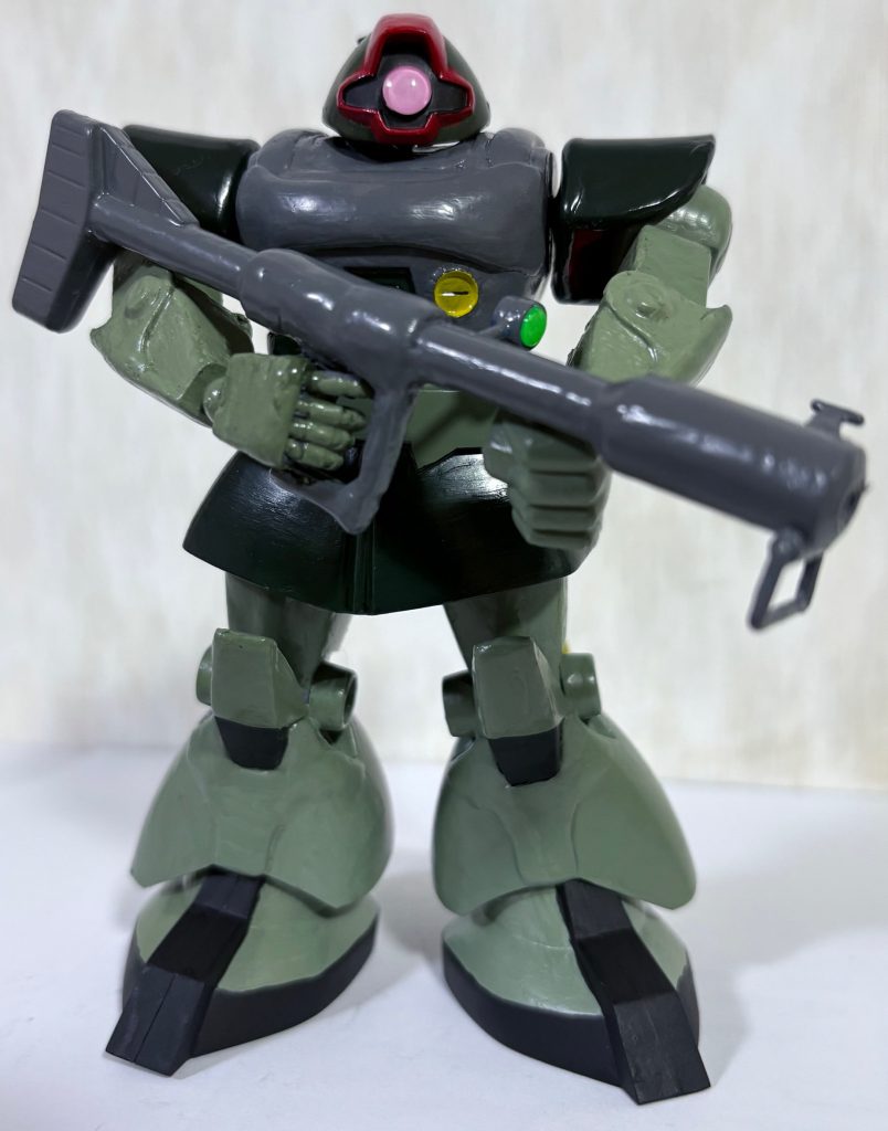 一年前に作ったBB戦士と旧キットの奇跡の融合である。