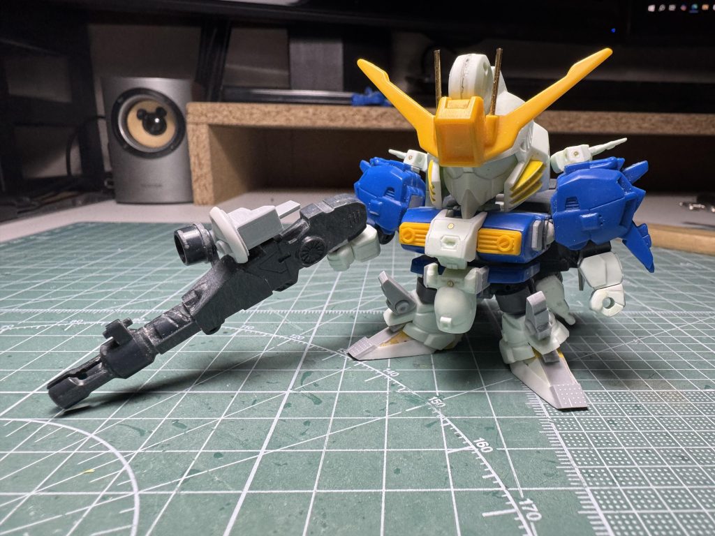 制作途中なぜこの小さなキットにこんなにも時間をかけているのか？と自問自答していました